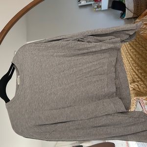 Z supply cropped sweatshirt